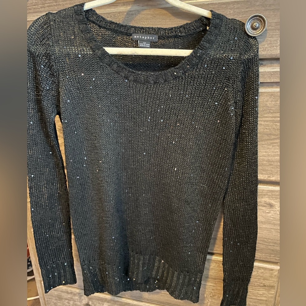 Sequins Metaphor Sweater size small
